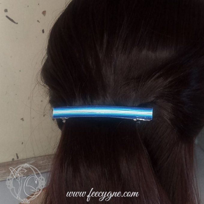 Barrette pour cheveux moyens bande simple 