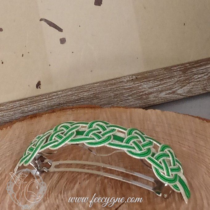 Barrette pour cheveux épais ou moyen avec Noeud Daki-Awaji