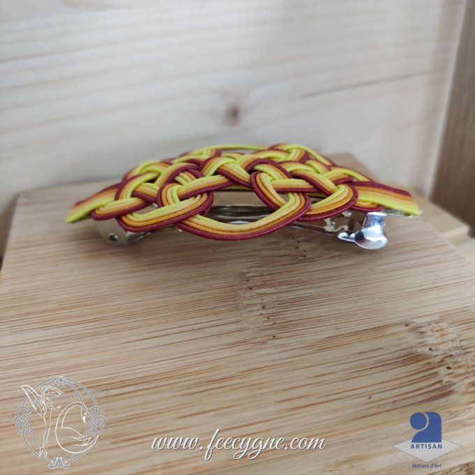 Barrette pour cheveux noeud Tortue Mizuhiki