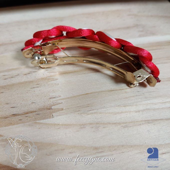 Barrette à cheveux noeud celte Joséphine