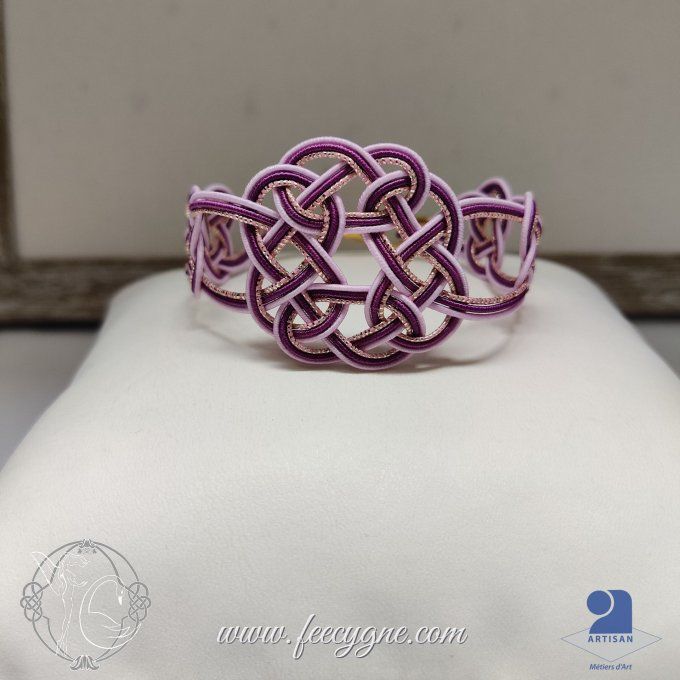 Bracelet Mizuhiki noeuds Kesa et Awaji