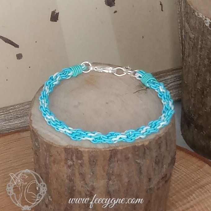 Bracelet Mizuhiki - Kumihimo à huit brins