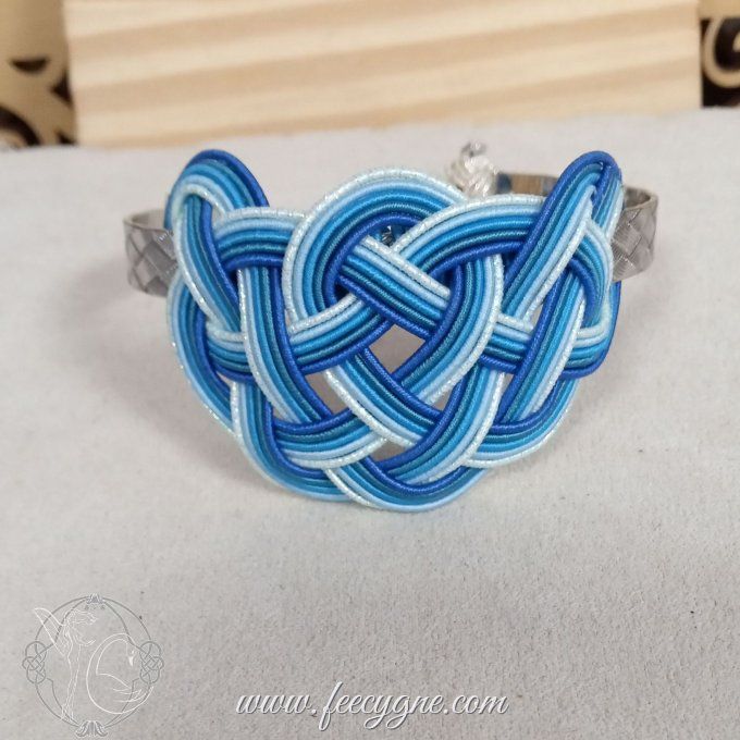 Bracelet jonc Mizuhiki