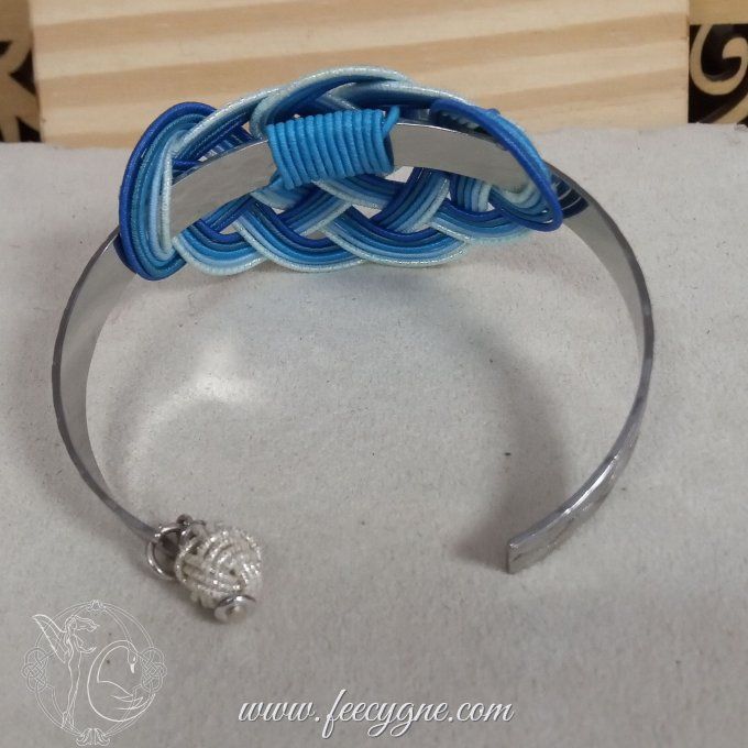 Bracelet jonc Mizuhiki
