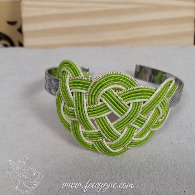 Bracelet jonc Mizuhiki