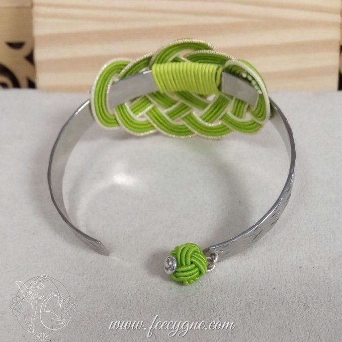 Bracelet jonc Mizuhiki