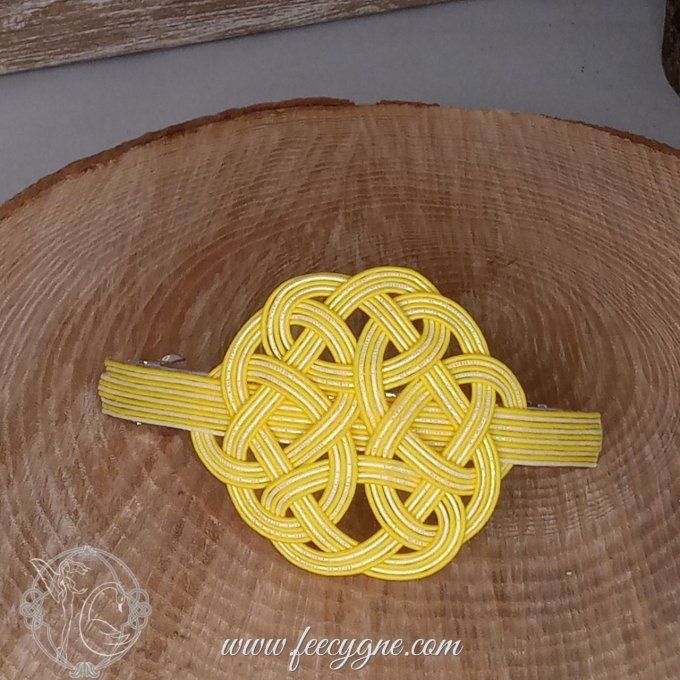 Barrette pour cheveux épais ou moyens noeud Kesa