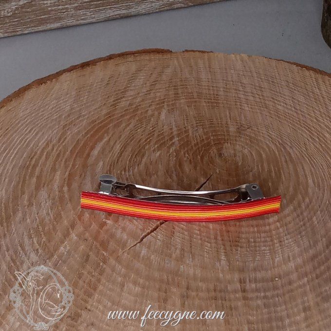 Barrette pour cheveux moyens bande simple 