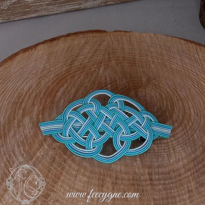 Barrette pour cheveux moyens noeud Tortue 