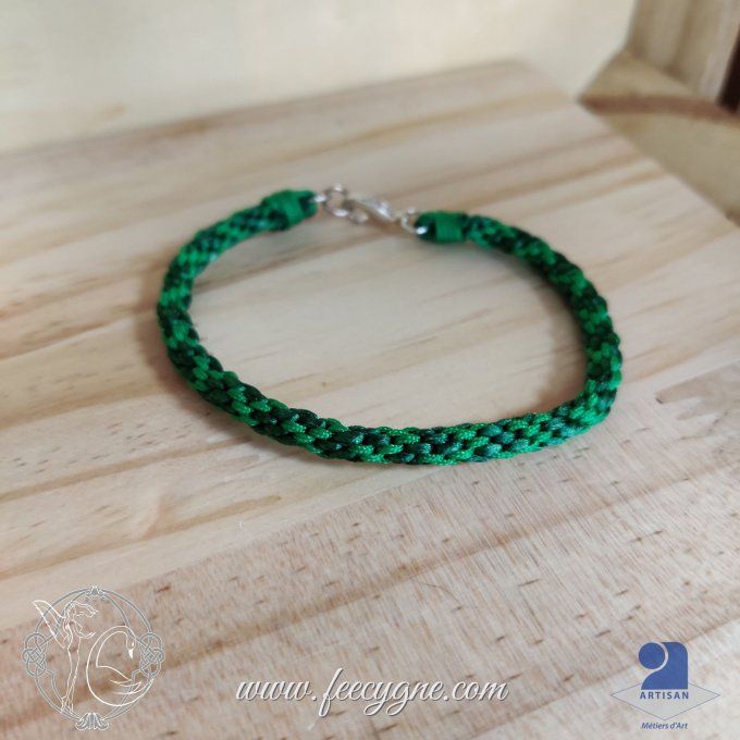 Bracelet Nylon - Kumihimo à huit brins