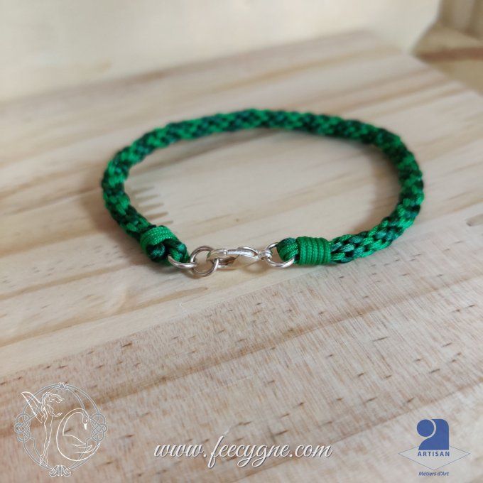 Bracelet Nylon - Kumihimo à huit brins