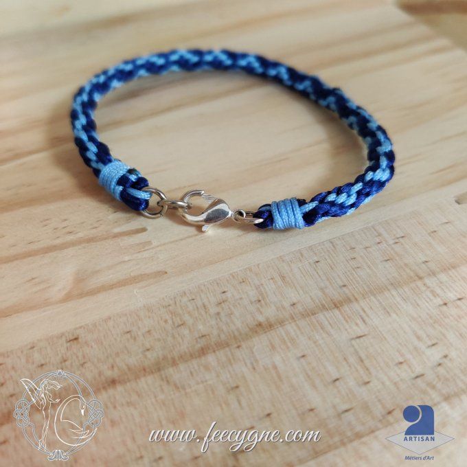 Bracelet Nylon - Kumihimo à huit brins