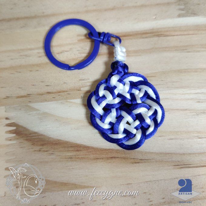 Porte clé celte noeud cercle de vie